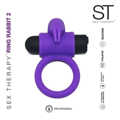 "RING RABBIT 2" PURPLE - USB RECARGABLE