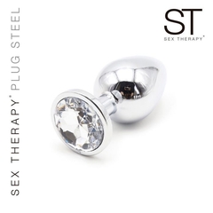 PLUG STEEL - SMALL - CRISTAL