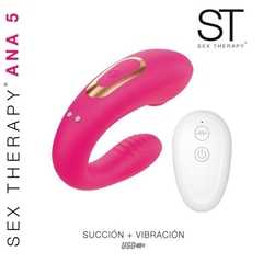SUCCIONADOR + VIBRADOR EN "C" + CONTROL - "ANA 5"
