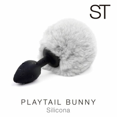 ST - "PLAYTAIL BUNNY" GREY