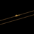 Corrente Veneziana com Pingente Crucifixo Detalhado Vazado (0,8mm) - 70cm - Banhado a Ouro 18K na internet