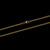 Corrente Elo Cadeado (2mm) - 60cm ou 70cm - Banhado a Ouro 18K - comprar online