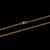 Corrente Grumet (2mm) - 60cm ou 70cm - Banhado a Ouro 18K - comprar online