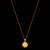 Corrente Veneziana com Pingente Medalha Estrela De Davi (0,8mm) - 70cm - Banhado a Ouro 18K - comprar online