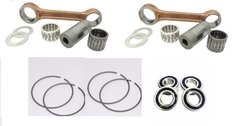 Kit Kawasaki 750cc 2 Bielas/2jg De Anel / Kit Rolamento