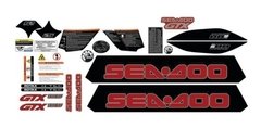 Adesivos Jet Ski Sea Doo Gtx 155 2010 Vermelho