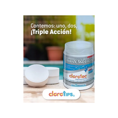 Pastillas de Cloro Triple Acción Clorotec x 10 Kg | 200g c/u - comprar online