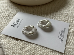 Argollas Infladas - 2,5 cm
