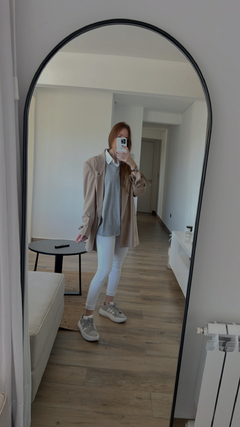 Pantalón chupín gabardina