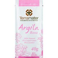 Argila Rosa Sachê 40g - Terramater