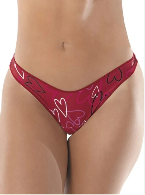 Calcinha fio dental louco amor Demillus