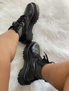 Bota cuturno black - Império Fashion