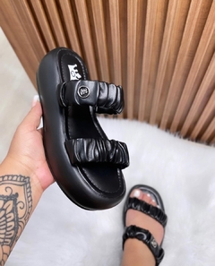 Sandália tamanco Maryland preto