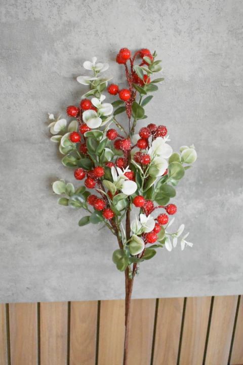 VARA HOJAS Y BERRIES 60 CM 10900 - comprar online
