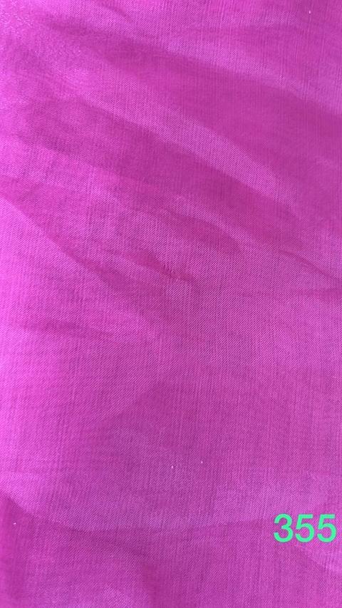 355 - Organza - CORTE: 1.50 mts x 1.50 mts