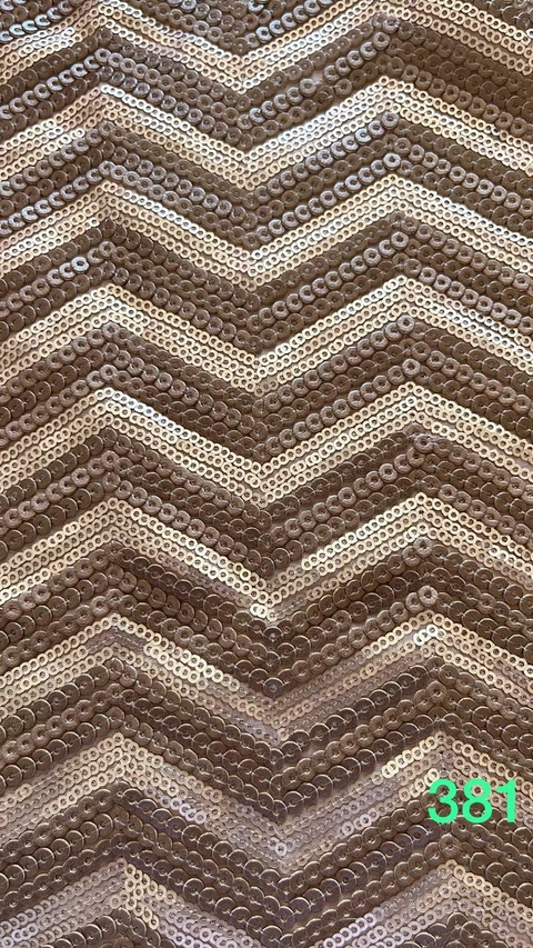 381 - Paillettes - CORTE: 0.50mts x 0.30 mts