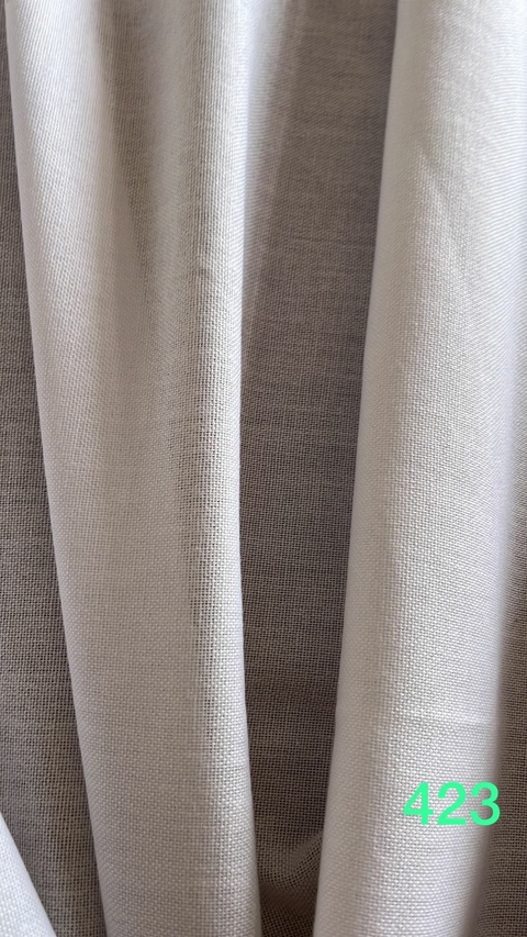 423 - Tussor - CORTE: 2.15 mts x 0.85 mts + retazo