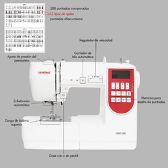 Maquina computarizada Janome DM7200 en internet