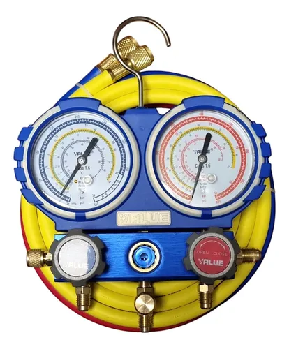 Manifold 410/407/22/134 Con Manguera Value Vmg-2-r410a-03 - comprar online