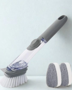 Cepillo recargable con dispenser de detergente - comprar online