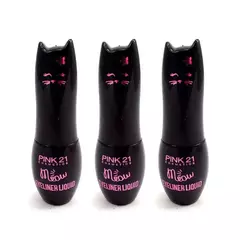 Delineador Líquido Meow Eyeliner da Pink 21