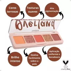 Paleta de Sombras Overland Elements - By Ruby Rose na internet