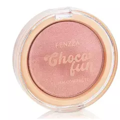 BLUSH COMPACTO CHOCO FUN - FENZZA - comprar online