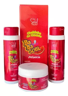 Kit Tratamento Capilar Babasoul Melancia 300ml