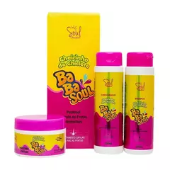 Kit Capilar 3 Peças Babasoul Cheirinho de Chiclete