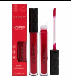 Lip Gloss LADY BEAUTY RED GLOW MORANGO