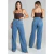 Calça Jeans Feminina Wide Leg