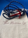 Dark Blue red anchor