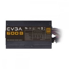 FUENTE GAMER EVGA 600W 100B1-0600-KR - pcunderground