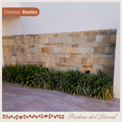 Bariloche amarilla - Piedras del Litoral: Revestimientos de Piedras para Exterior e Interior