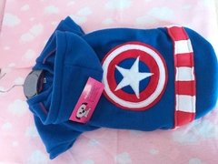 roupa pet capitão América