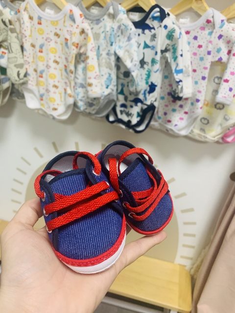 Zapatillas con cordon No caminantes Art- 234 Azules