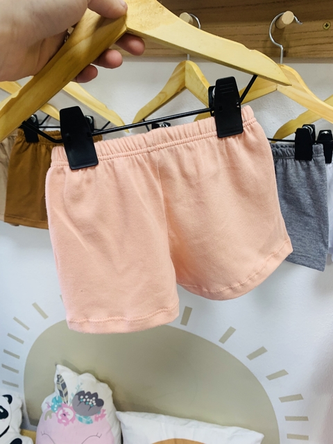 Short algodon liso Art-170 Durazno