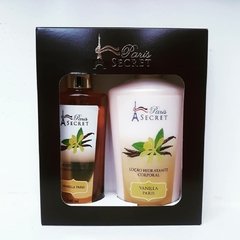 Kit Hidratante Vanilla Paris 245ml + Body Splash 140ml