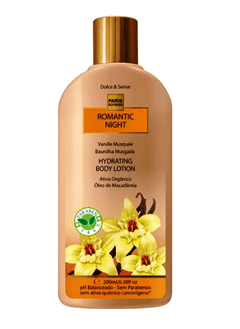 Hidratante Corporal Romantic Night 200ml     ( Ativo Orgânico - Óleo de Macadâmia )