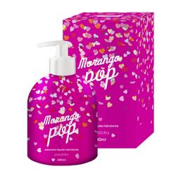 Sabonete Líquido Hidratante Pokoloka Morango Pop 480ml