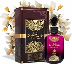 Perfume Árabe Feminino Al Wataniah Sabah Al Ward Edp 100ml na internet