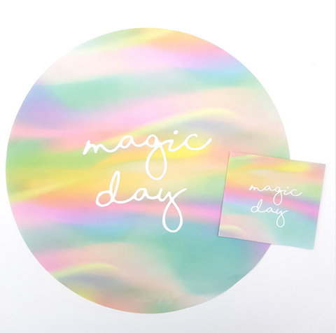 PLATO DE SITIO MAGIC DAY + Servilletero x20unid