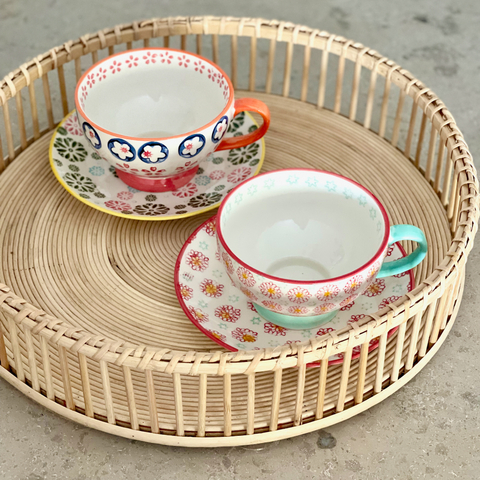 SET x 6 TAZAS FLORENCIA