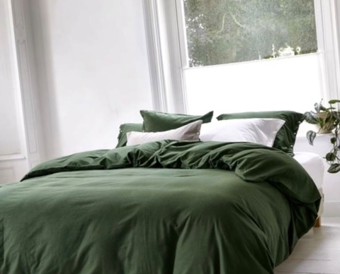 ACOLCHADO TUSSOR COLOR VERDE MILITAR