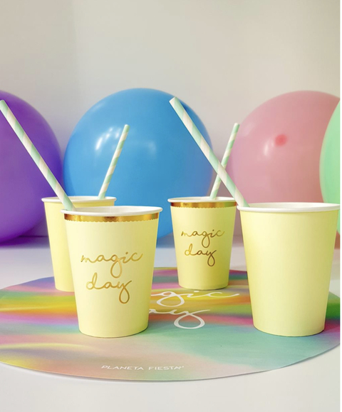 VASOS MAGIC DAY set x 10