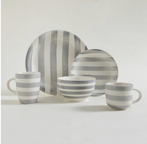 PLATO PLAYO GRAY MALIBU Set x 6 - comprar online