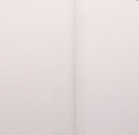 Plush de Algodón Premium Blanco