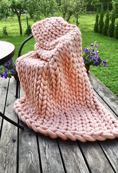 MANTA VELLON COLOR ROSA