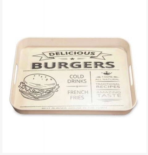 BANDEJA BURGUER BEIGE