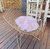 Sillon Diamond Dorado - tienda online